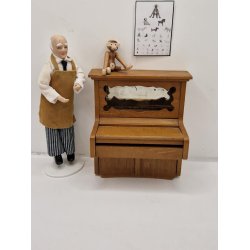 Klaver med spejl (antik)