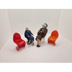 Stol a la Verner Panton i resin (hndlavet)