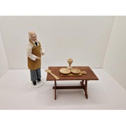 Tallerken i tr (brugt) (nr 2)   2,5 m