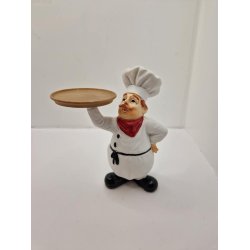  Serveringsbakke i tr (gammel)  5,7 cm