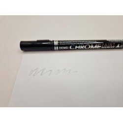 Sprit tusch 2 mm guld eller slv (ny)