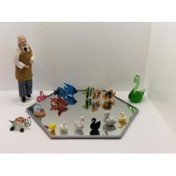 Stor svane i glas (brugt)