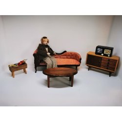 Radio i plastik (brugt)