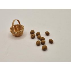 Lille kurv med lse kartofler (brugt)