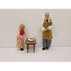 Kande og fad/servante st i porceln (nyt)