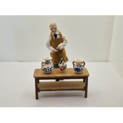 Vase i keramik (brugt)