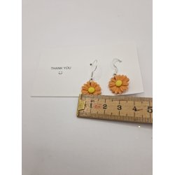 Orange blomst re ringe