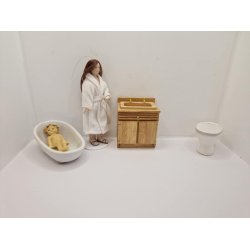 Badekar i plastik. Sylvanian