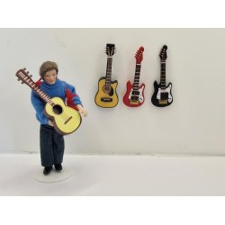 Spansk guitar i plastik (brugt)