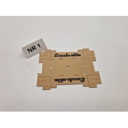 Fold selv kasse (ny)