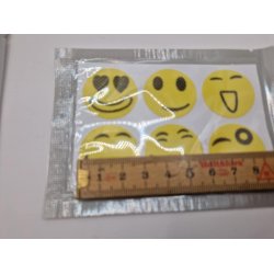 Ark med 6 stk Mygge plaster til, at stte p tjet