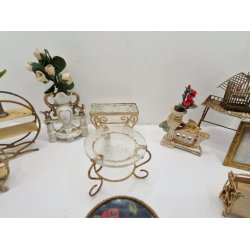  Gulv vase med fugle i porceln (vintage)