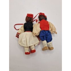 Folkedanser dukke par (brugte)