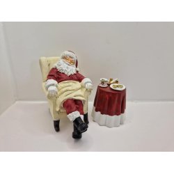 Bord med jule ting (nyt/lidt defekt)