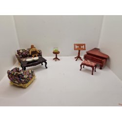  Rundt bord i tr (brugt)