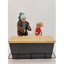 Cocktail glas i plastik (brugt)