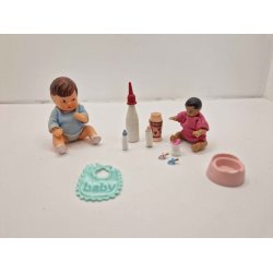 Lille sutteflaske i metal (brugt)