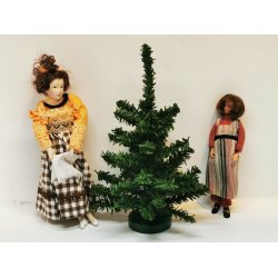 Jule grantr med bjelige grene (nyt)