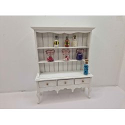 Krukke i glas med salt brugt)