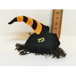 Stor hekse hat (hndlavet)