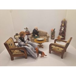 Schferhund i plastik (brugt)