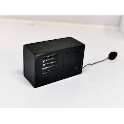 Mikroblgeovn i tr, sort (ny)