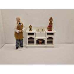 Krukke/tnde i tr (vintage)