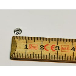 3 perleskle i metal (nye)