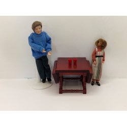 1 stk Lys med kinesisk tegn