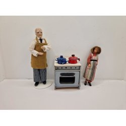 Bl gryde i metal (brugt/som ny)