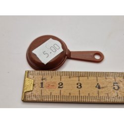 Lille pande i plastik (brugt)