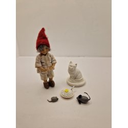 Fad med risengrd og smr klat (hndlavet)