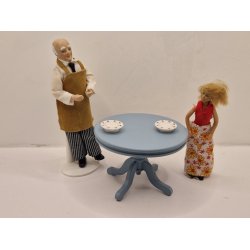 Tallerken/skl i hrd plastik (ny)