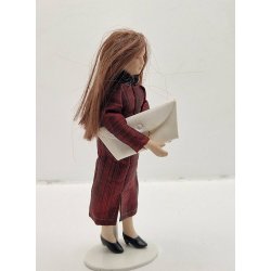 Clutch taske i plastik (brugt/som ny)