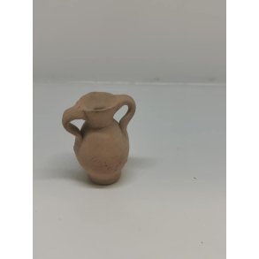 Ler krukke (hndlavet) 4,5 cm