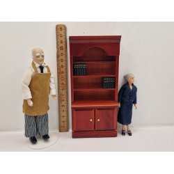 Reol med bger (brugt/som ny)