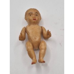 Dukke i plastik (brugt) 6,5 cm