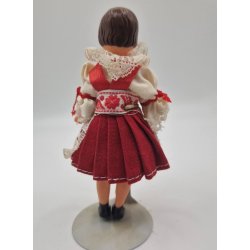 Ari dukke i national dragt (vintage ca 1950'erne) 10,5 cm