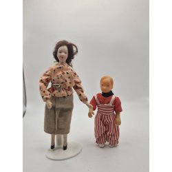 Dukke barn inkl tj (vintage) 10,5 cm