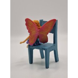 Elc dukke fe i plastik (brugt/som ny) 8,5 cm