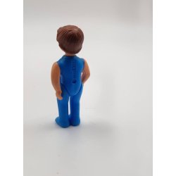 Dukke barn i plastik (brugt) 5 cm