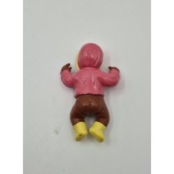 Baby dukke i plastik (brugt) 5,5 cm