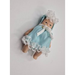 Baby dukke i porceln (brugt/som ny) 6 cm