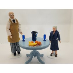 Fad/spejl i tynd metal (brugt)