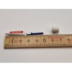 Tandbrste st i metal (nyt)