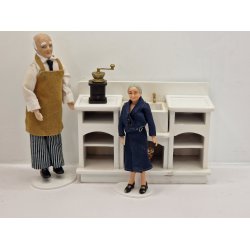 Kaffekvrn i tr og metal  (ny)