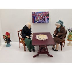 Dug (hndlavet)  7 x 7,5 cm