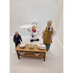 Serverings bakke i metal (brugt)