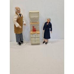 Krydderi kvrne i hrd plastik (vintage)