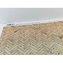 Sildebens Parketgulv Tapet (Nyt) 